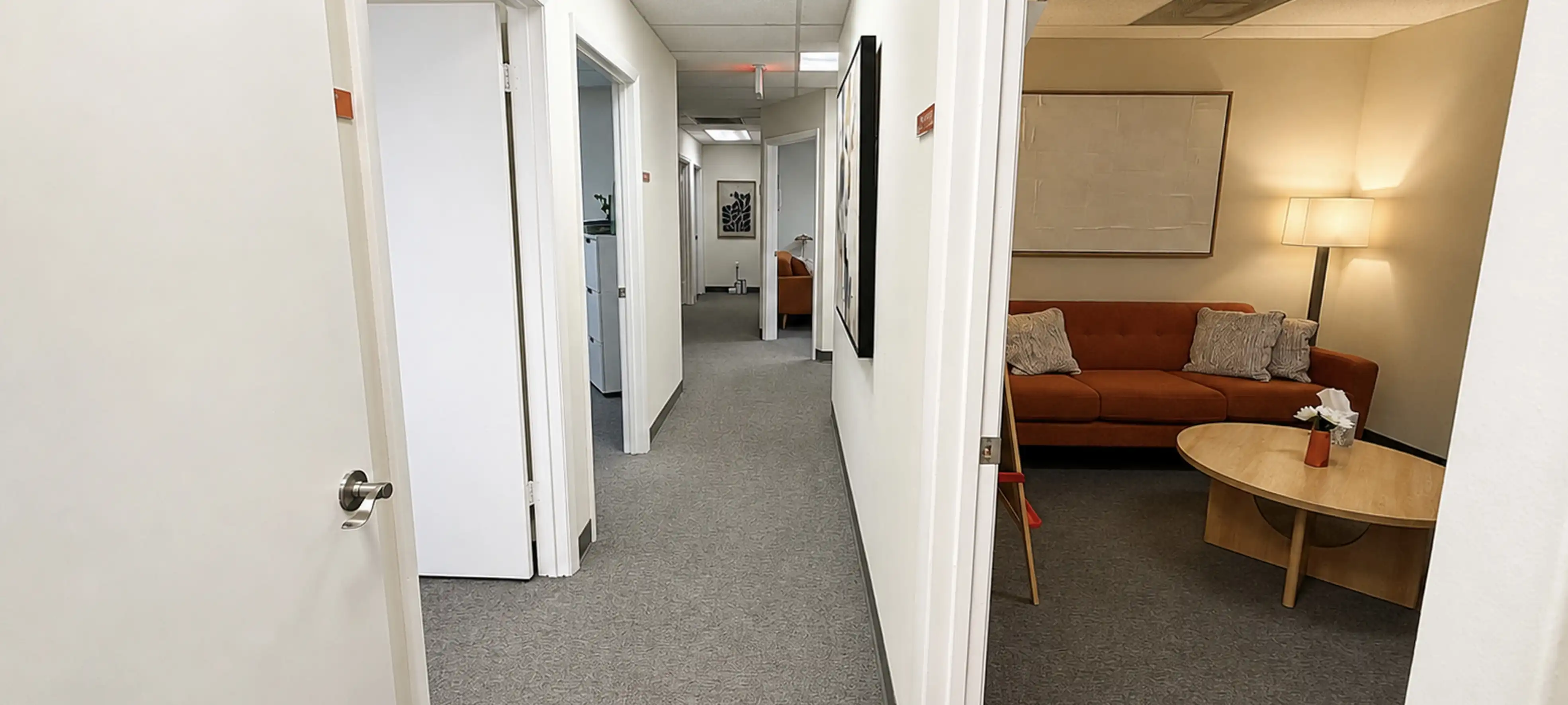 Behavioral Aid Solutions - Sunset-Kendall Office Hallway